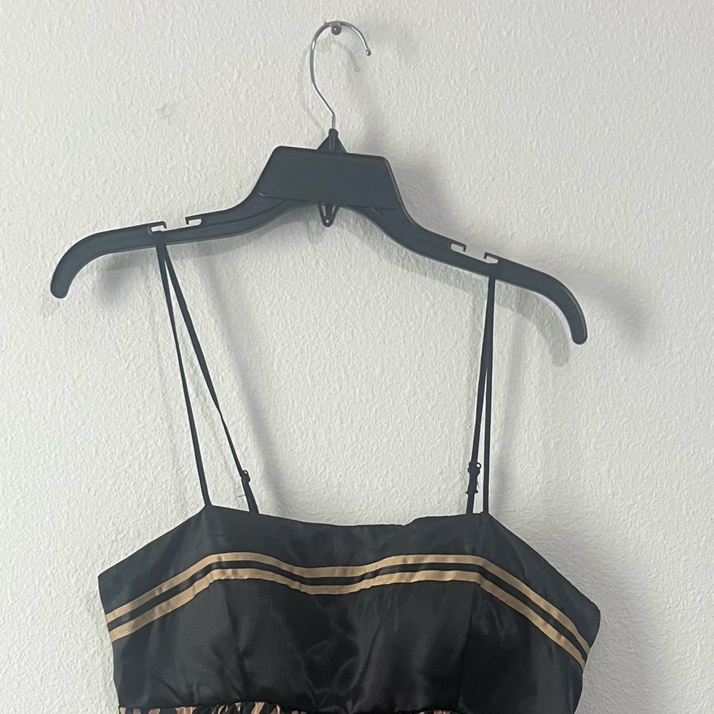 Street Code Cute Zebra Print Spaghetti Strap Dres… - image 5